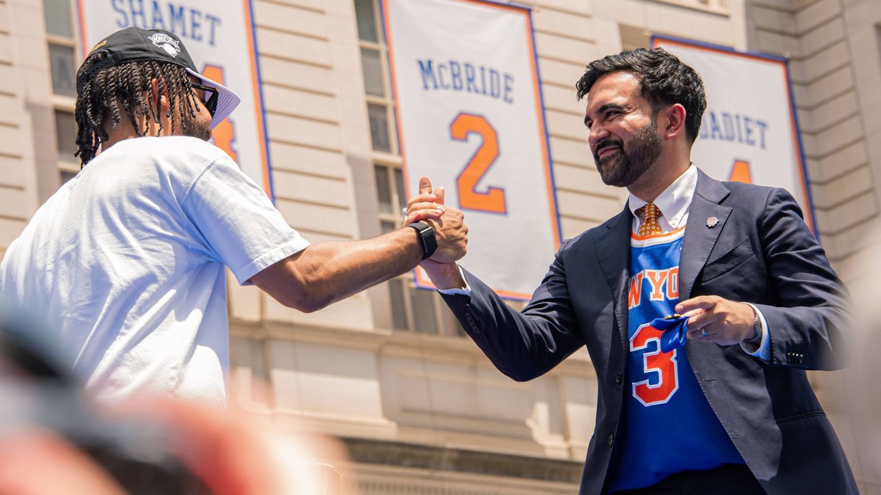 Von Ewing bis Melo: New Yorks Bürgermeister ehrt Knicks-Legenden