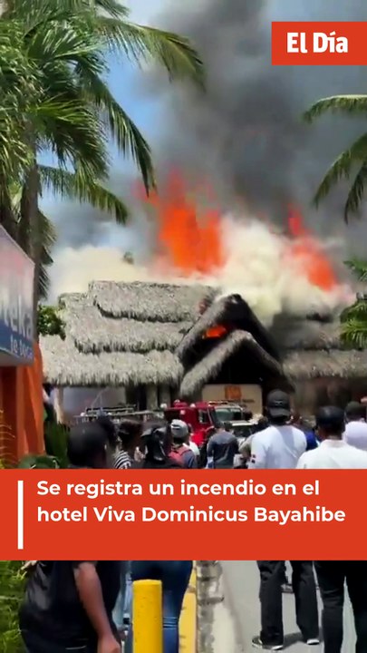 Se registra un incendio en el hotel Viva Dominicus Bayahibe