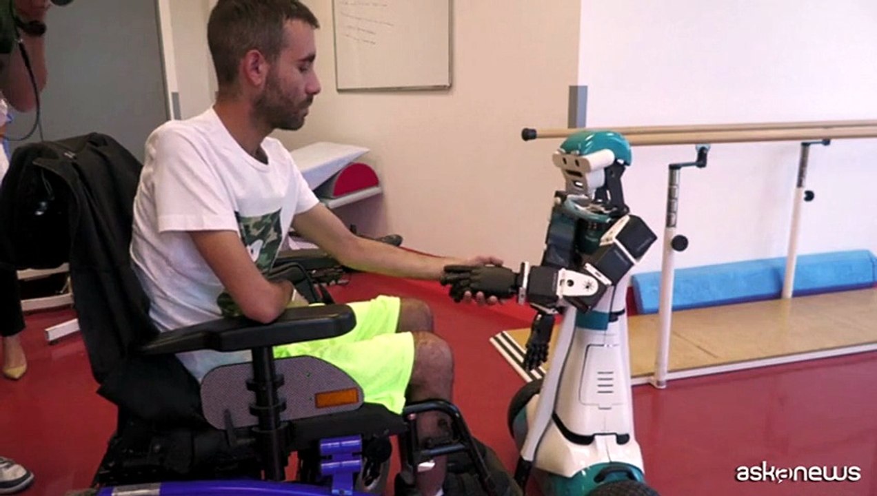 A Milano un robot in corsia per i pazienti affetti da Sla