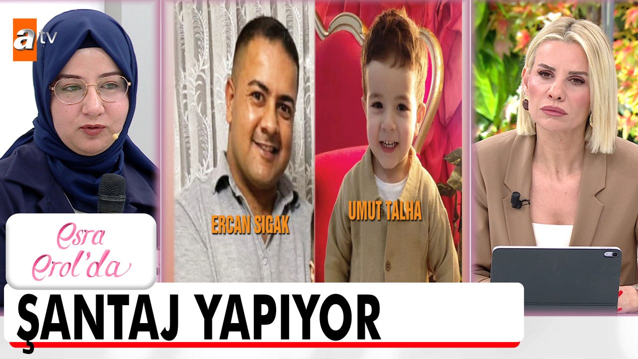 Kocam Erkan, 3 yaşındaki oğlumu kaçırdı - Esra Erol'da 19 Haziran 2026