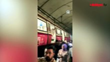 Kadıköy-Sabiha Gökçen Havalimanı arasında sefer yapan metro raydan çıktı