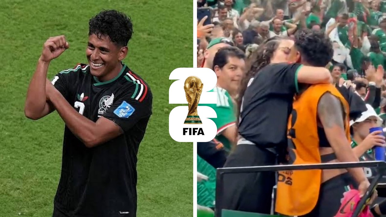 Luis Romo le cumple a su esposa con gol en la Selección Mexicana y así lo celebran juntos