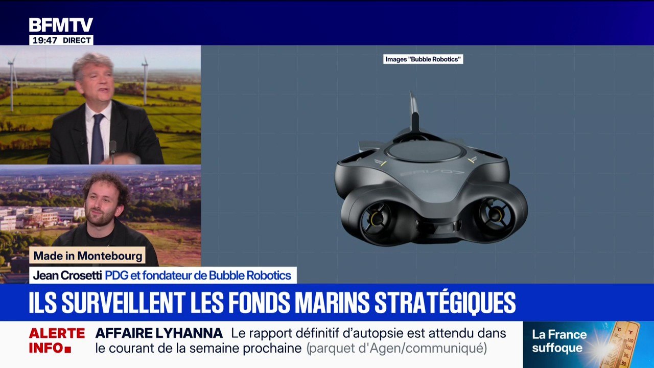 MADE IN MONTEBOURG - Des robots français bientôt dans le détroit d'Ormuz ? Les détails de Jean Crosetti, PDG de Bubble Robotics