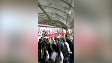 Kadıköy-Sabiha Gökçen Havalimanı Hattı'nda metro raydan çıktı