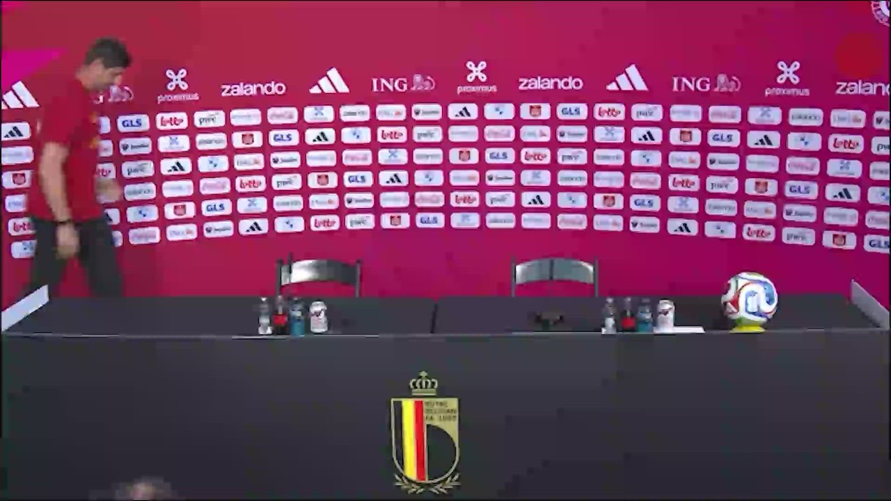 Courtois Rueda de Prensa