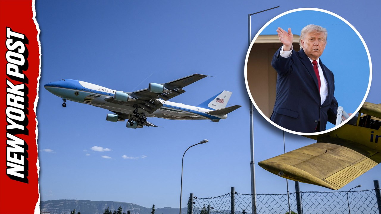 White House staffers bid farewell to old Air Force One before Qatar's luxury upgrade