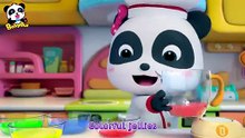 Rainbow Popcorn and Jelly Song _ Colors Song _ Kids Song _ Kids Cartoon _ BabyBus