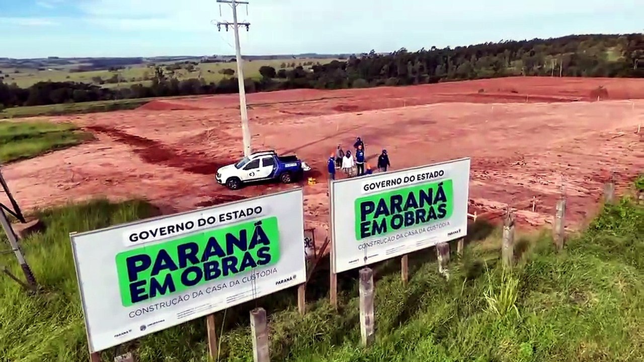 Com capacidade para 752 presos, Casa de Custódia começa a ser construída em Umuarama