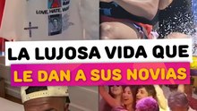 La lujosa vida que estos futbolistas le dan a sus novias