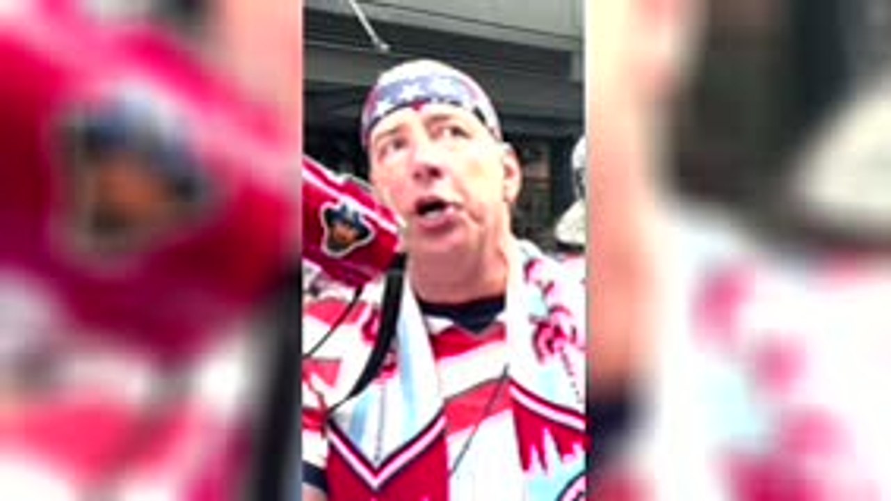 USA fans march through Seattle streets ahead of Australia clash
