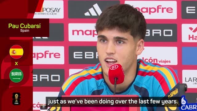 Spain star urges squad to step up against Saudi Arabia
