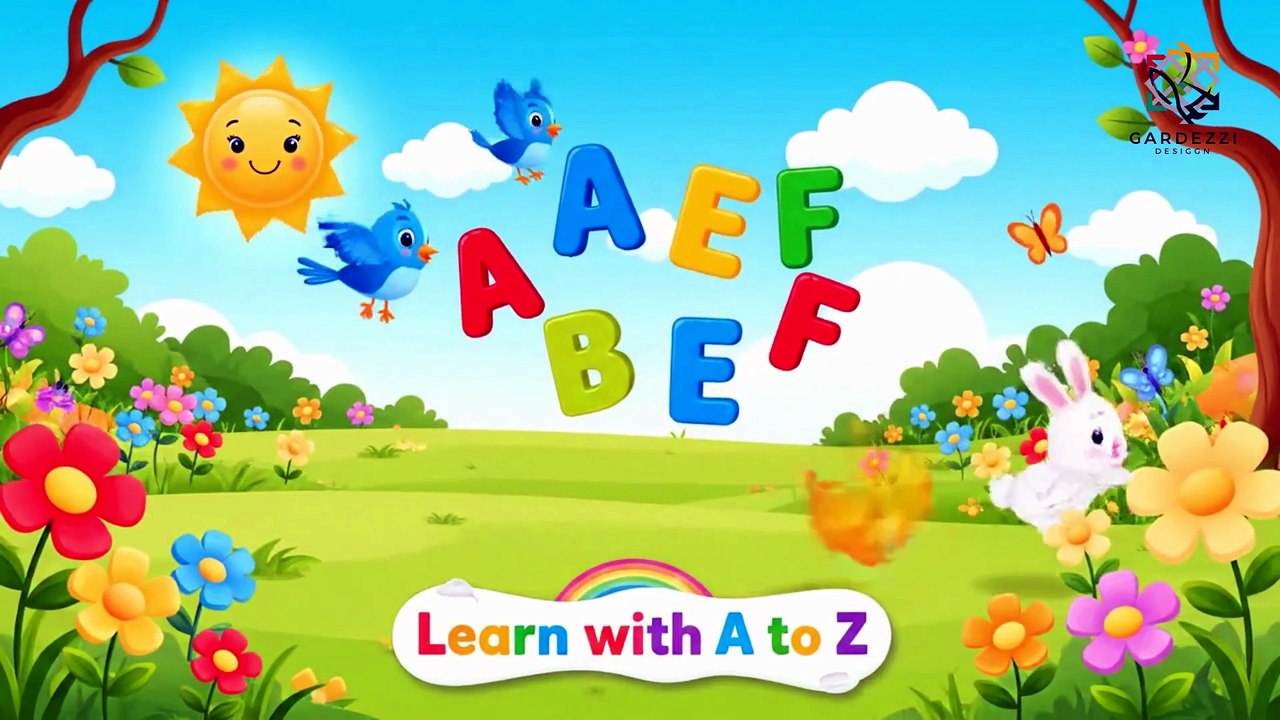 Learn Alphabet A to Z with Animals | Fun Kids Educational Video | ABC Song for Children