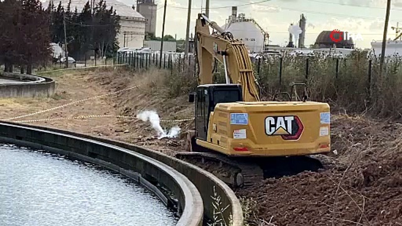 Körfez’de kepçe doğalgaz hattına zarar verdi! Bölge güvenlik çemberine alındı