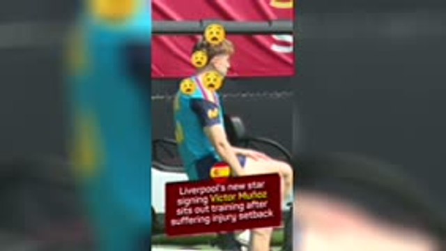 Liverpool's star signing suffers injury setback