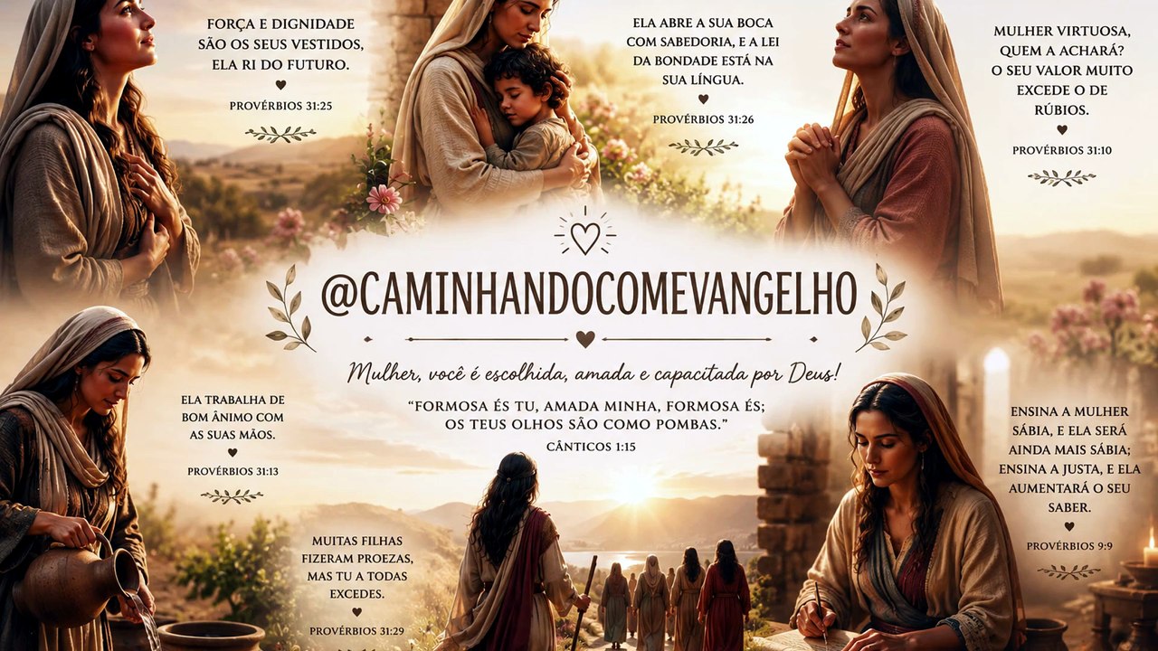 _A Mulher Segundo a Bíblia Sagrada Força, Sabedoria e Propósito nas Mãos de Deus