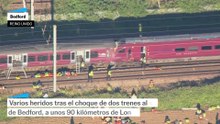 Las imágenes aéreas del lugar del siniestro