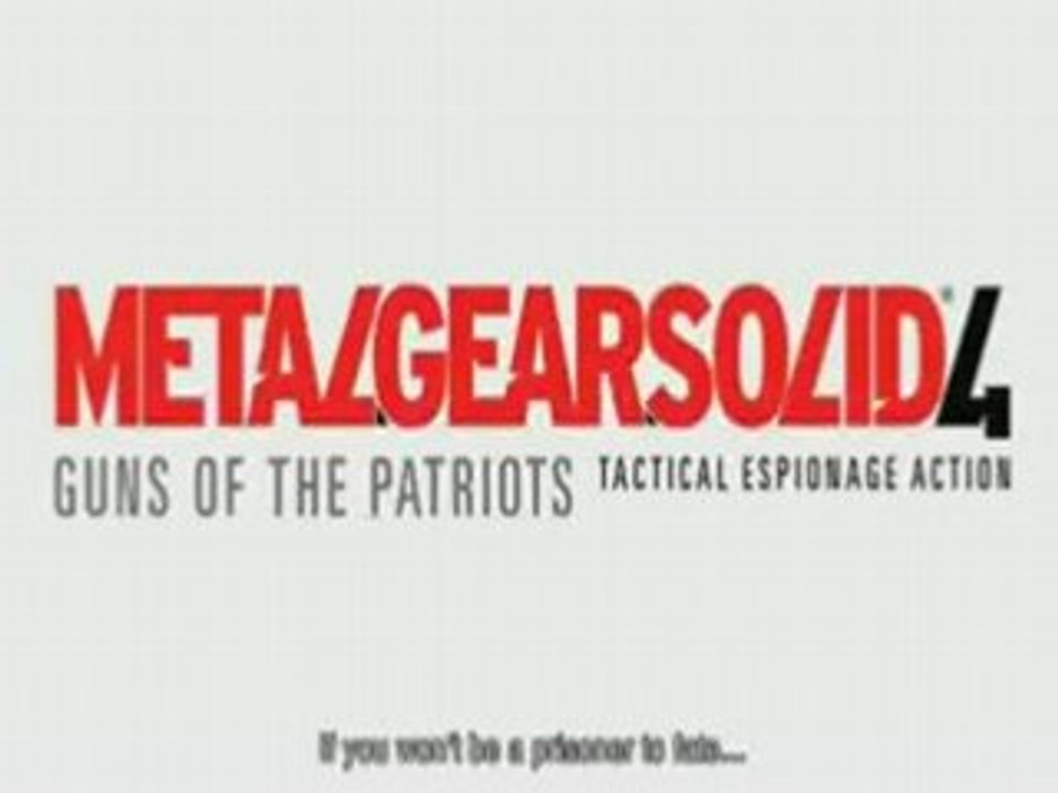 Trailer MGS4 by Keibo