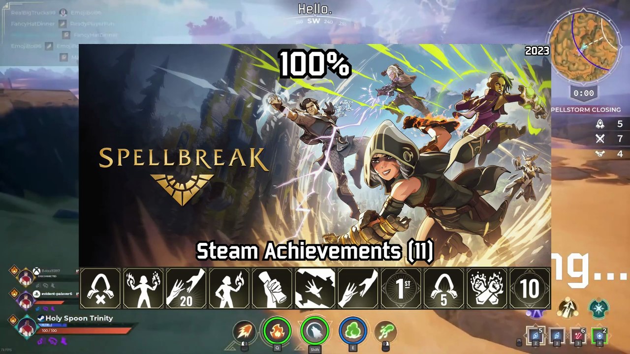 Spellbreak | Steam Achievements (11), 100%