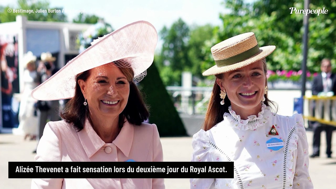 Alizée Thevenet au Royal Ascot : la belle-sœur française de Kate Middleton fait sensation et met en avant des créations françaises