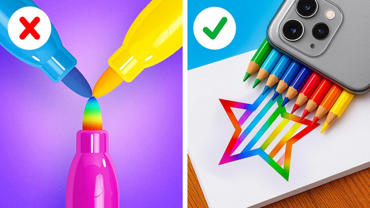 Défi créatif : Apprenez à dessiner un arc-en-ciel comme un pro !