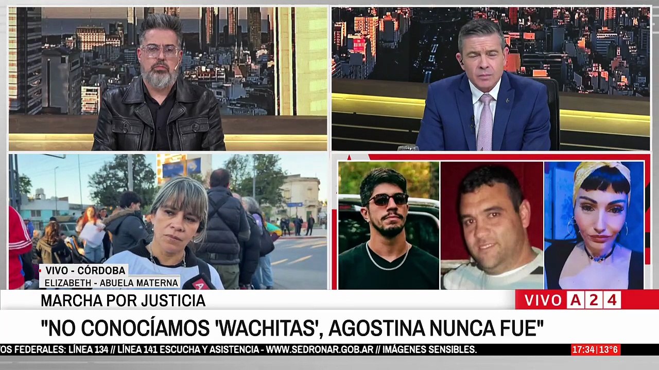 Agostina marcha