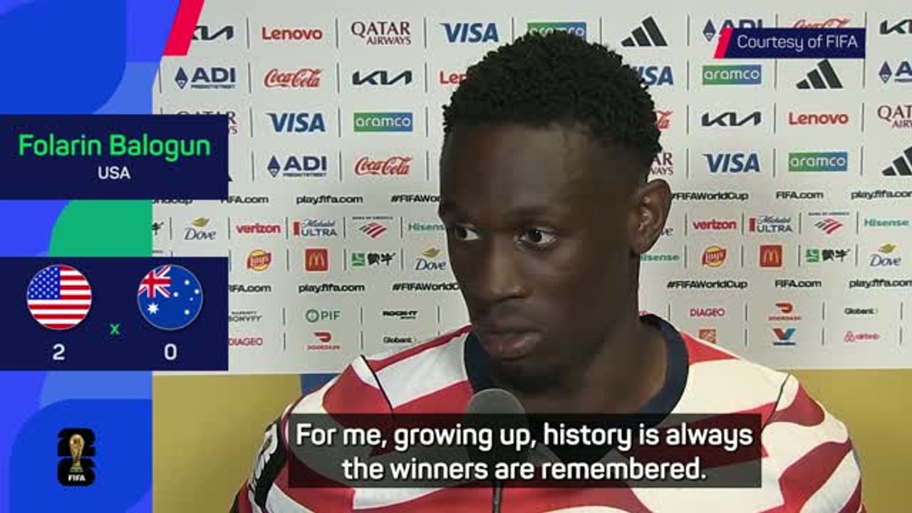 'Winners are remembered' - USA stars determined to create more history