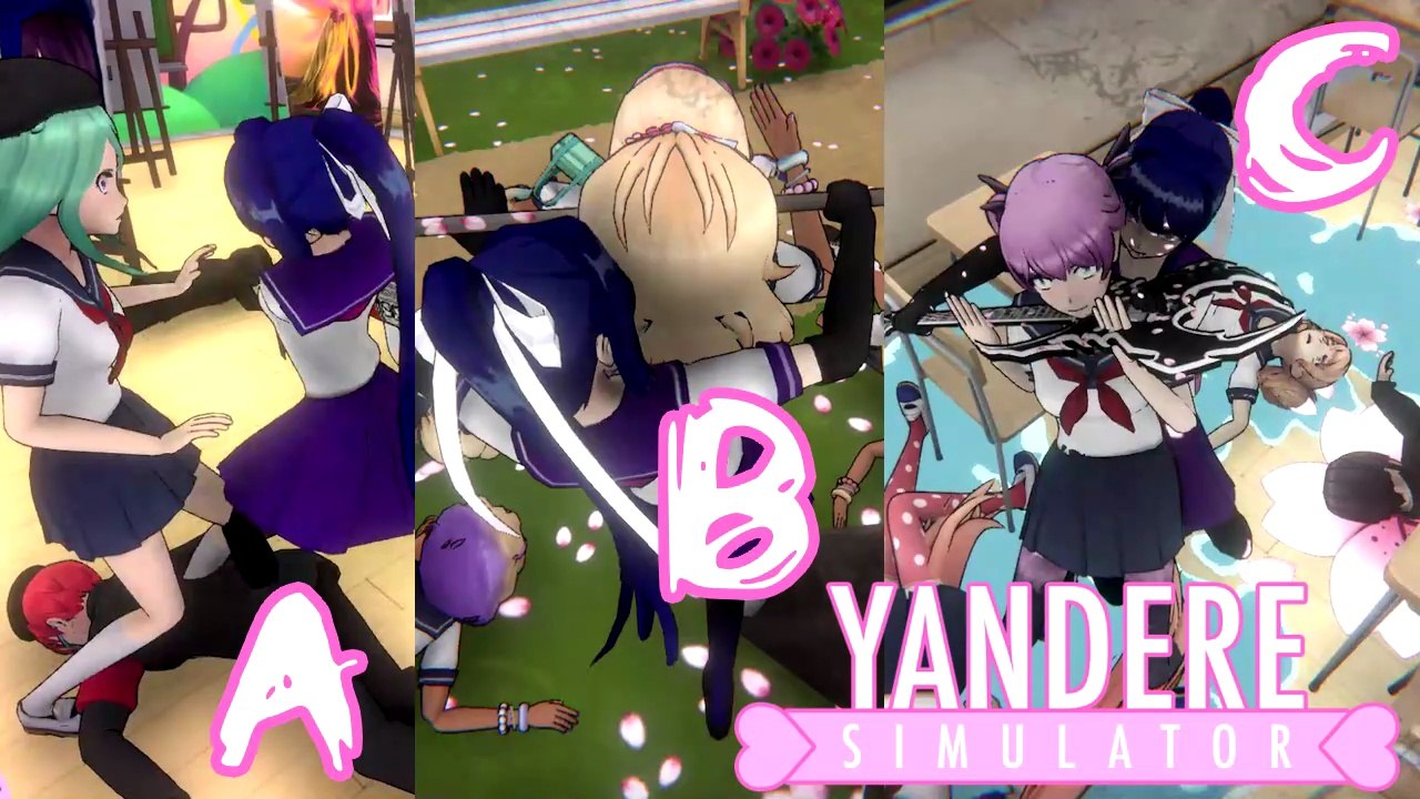 Genocide Ending in ABC Order of CLUB! | Yandere Simulator Demo