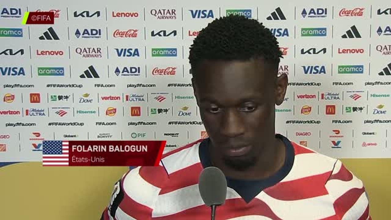 États-Unis - Balogun : “Ce sont toujours les vainqueurs dont on se souvient !”