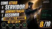 007 First Light Intro, Como ativar o servidor e assumir o controle manual no Cap 12 8/10