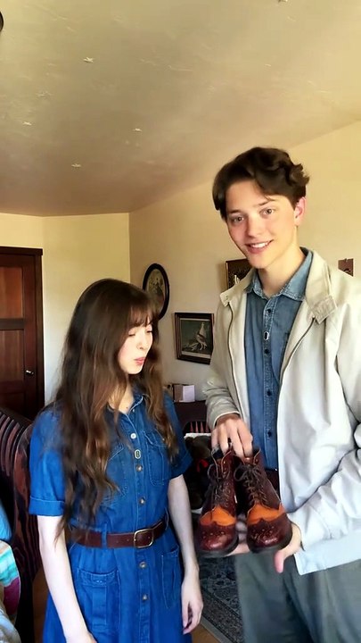 Stas picks my picnic outfit! 🧺✨