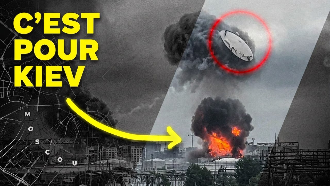 Enorme boule de feu à Moscou : chaos total en plein fief de Poutine