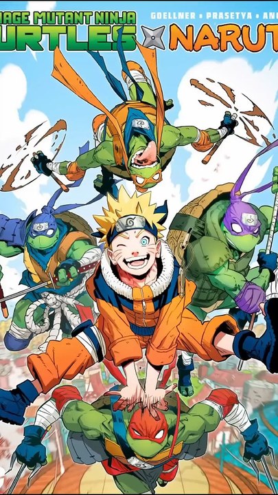 Naruto x Tortues Ninjas #1