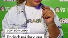 Endrick vai dar o seu melhor se tiver oportunidade na Copa, diz mãe do jogador
