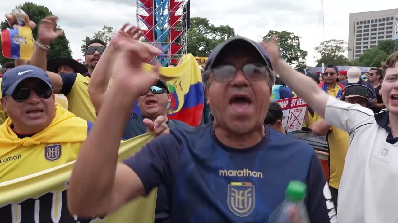 Ecuador inunda de fiesta el Fan Fest de Kansas City antes de medirse a Curaçao en el Mundial 2026