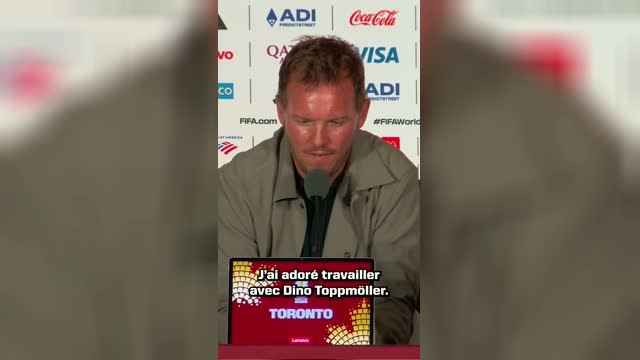 Lens - Nagelsmann heureux pour Töppmoller : “C’était un adjoint exceptionnel !”
