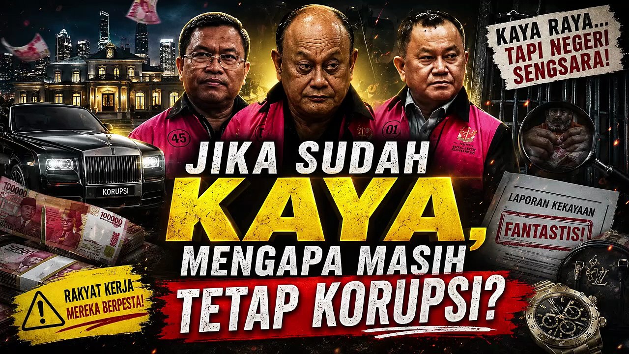 Jika Sudah Kaya Kenapa Masih Korupsi