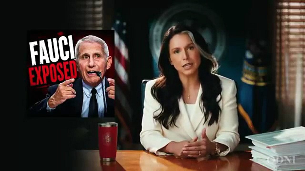 Tulsi Gabbard publicó documentos desclasificados que revelaron el papel del corrupto Anthony Fauci en el COVID-19