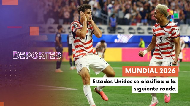 DEPORTES TE LO CUENTO | Mundial 2026 | EE. UU. clasificó a la siguiente ronda 19-06-26