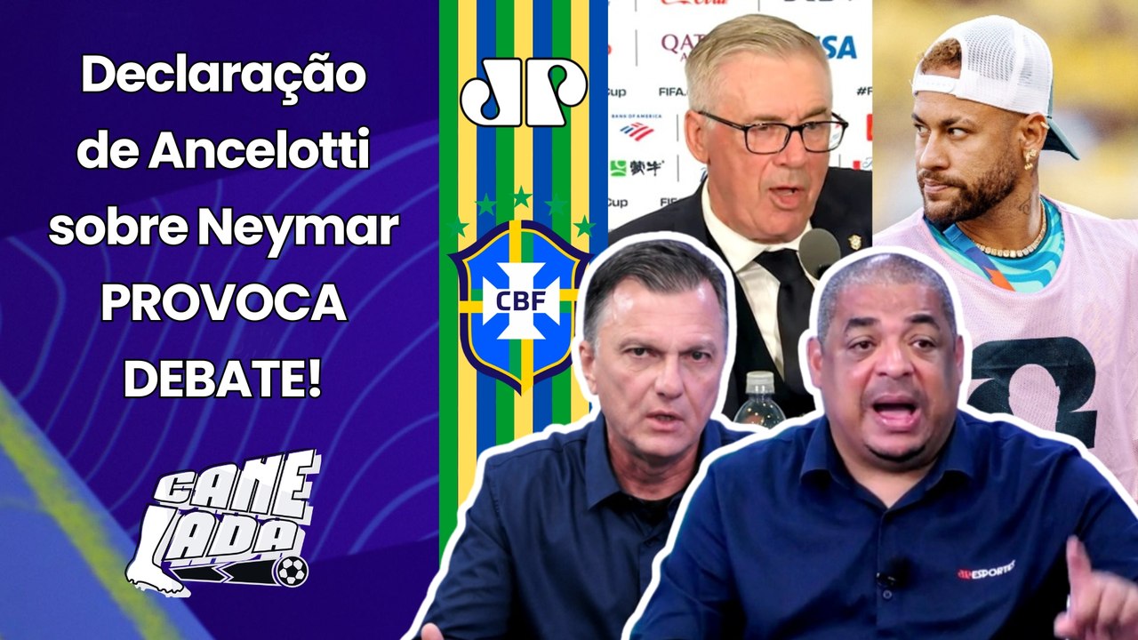 "TÁ DE SACANAGEM, NÉ??? ISSO que o ANCELOTTI FALOU do NEYMAR..." COLETIVA REPERCUTE | BRASIL x HAITI