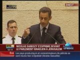 Discours de Sarkozy à la Knesset du 23 juin 2008 1/2