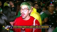 400 mil personas estaban festejando en el Ángel | La Delantera