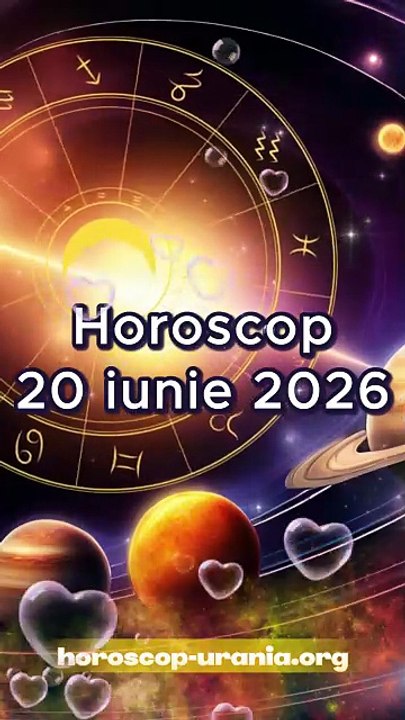 Horoscop 20 iunie 2026 - oferit de horoscop-urania.org