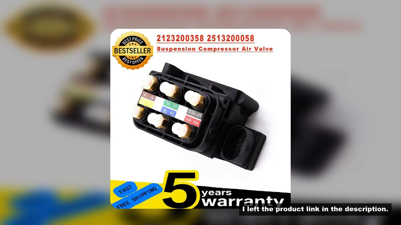 2513200058 2123200358 For Mercedes-Benz W212 W205 New Air Suspension Compressor Pump Supply Solenoid