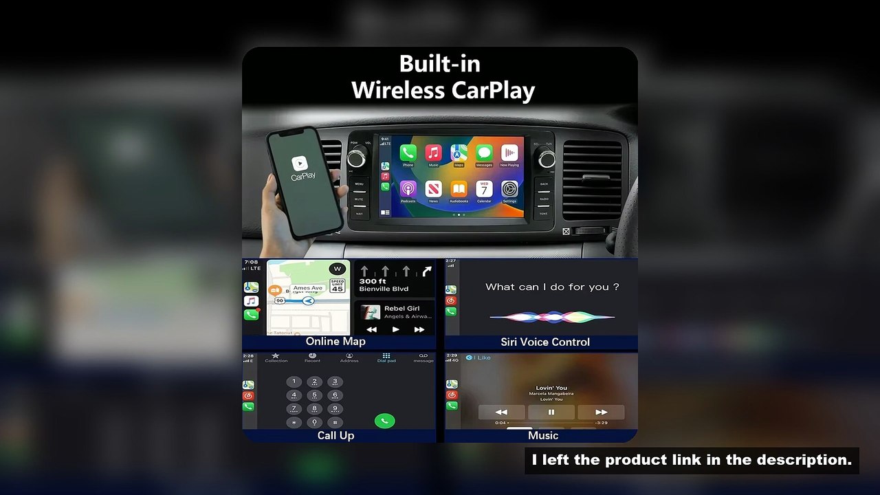 CHSTEK Android 14 Auto Car Radio For Toyota Corolla E120 2000-2006 BYD F3 Wireless Carplay Multimedi