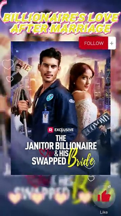 💛The Janitor Billionaire His Swapped Bride - The janitor is the billionaire behind the AI matchmaking system dailymotion #reelshoirt [Full Movie]