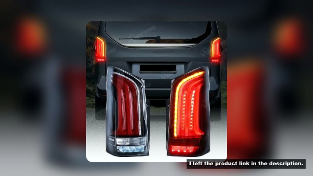 Upgrade Clear Shell LED Tail Light Assembly For Benz Vito V220D V250 V260 V300 W447 2016-2024 Left/R