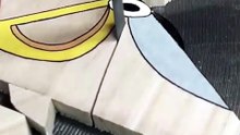 Cartoon Eyed Scissors Wood Cutting ASMR 👀✂️ Extremely Satisfying Sounds | #TOPG7ASMR
