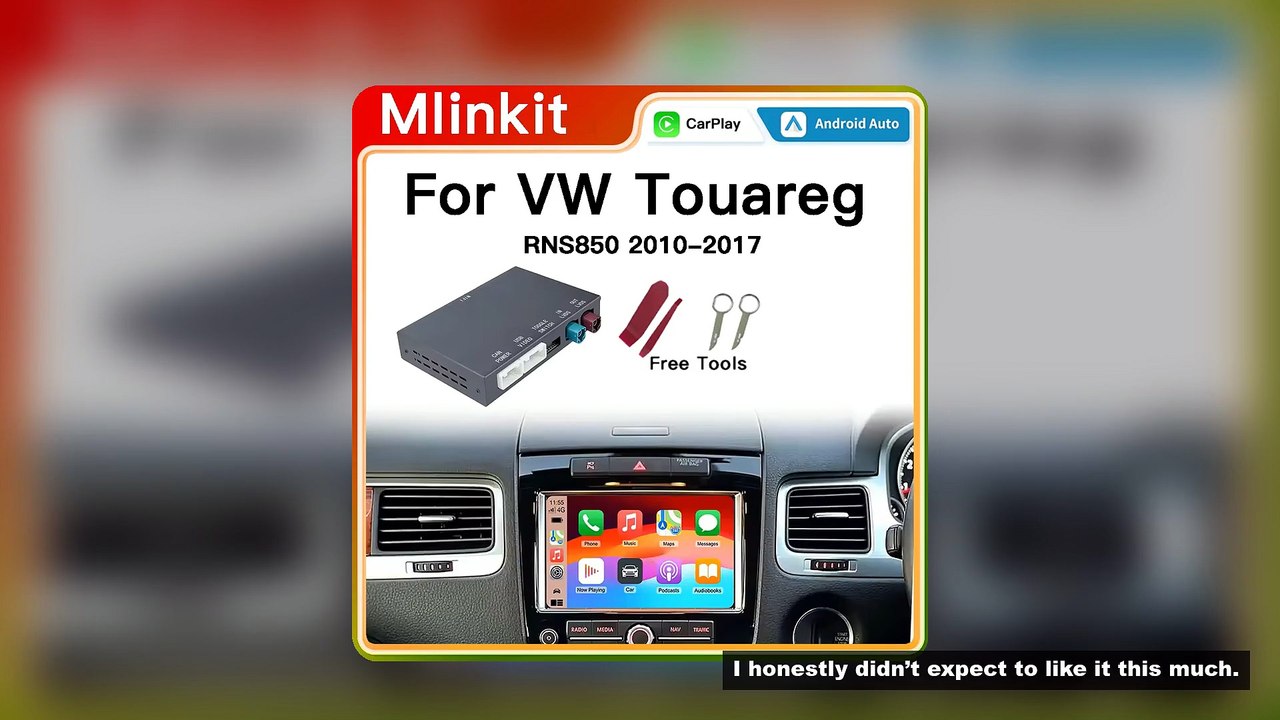 2026 NEW Wireless Carplay Android auto Modification Module for Volkswagen RNS 850 Touareg 2010-2018