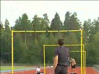 Athlé Stefan Holm Entrainement Haies 1m80 !!!
