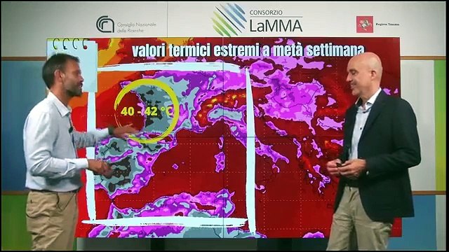 Toscana bollente, il meteo della settimana nelle previsioni del Lamma